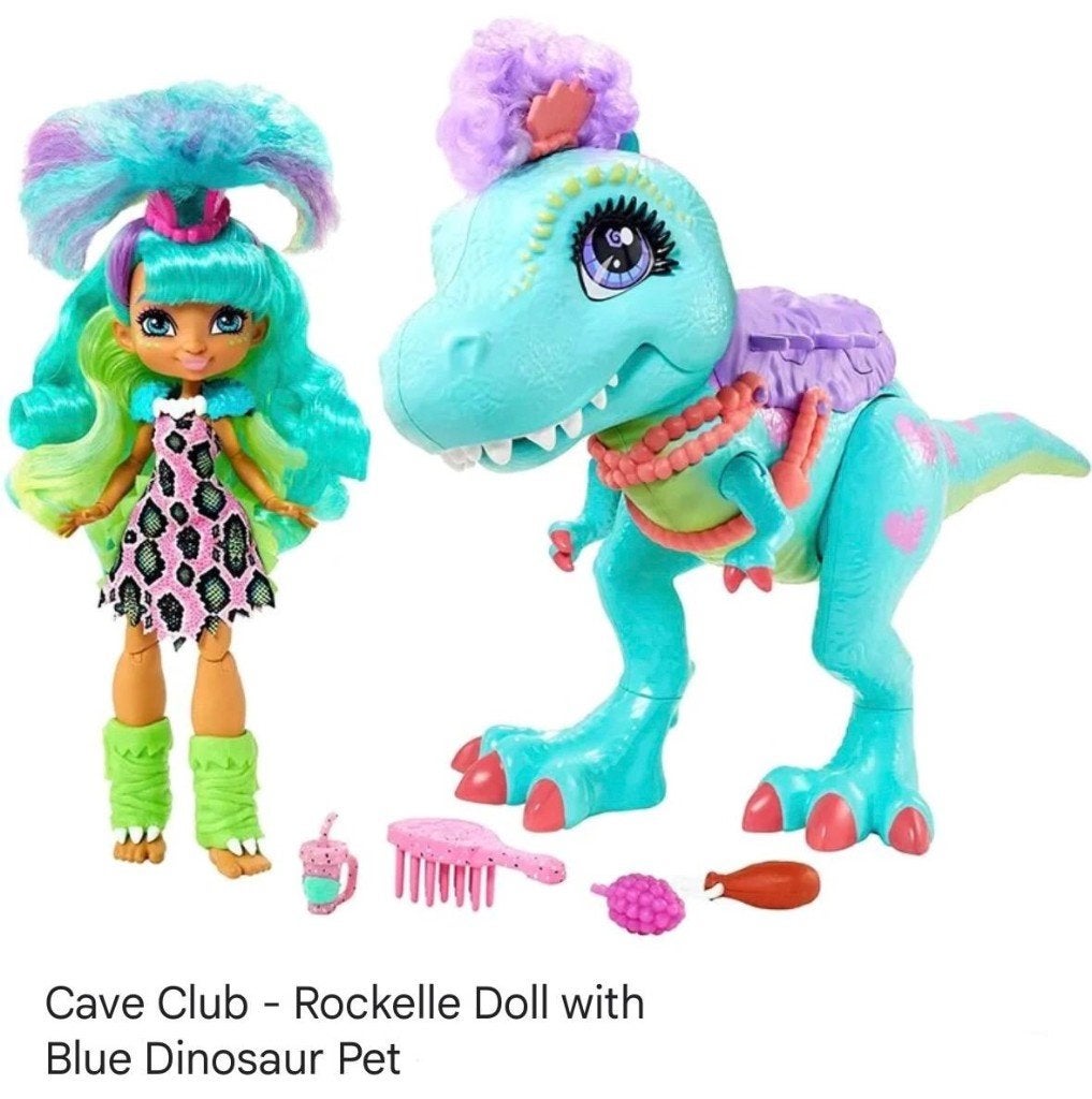 Mattel: Rockelle en Dino, Ophalen of Verzenden, Zo goed als nieuw, Barbie