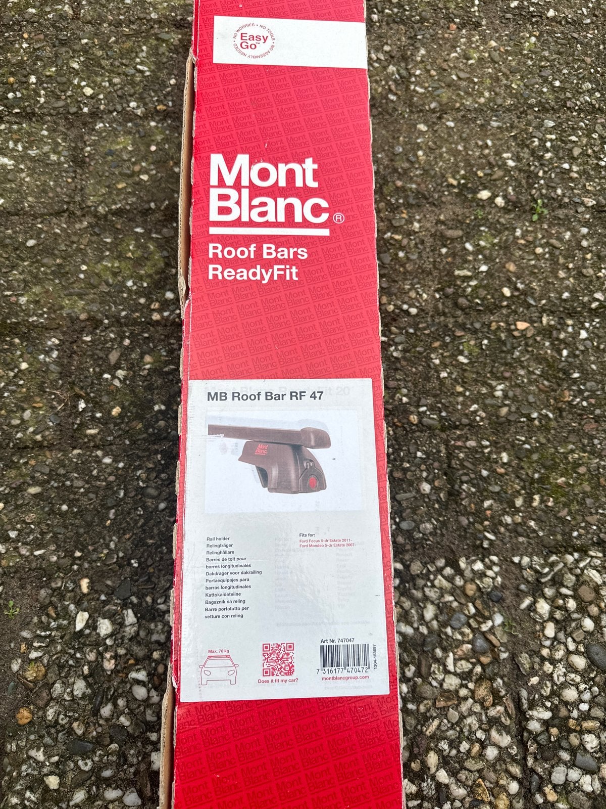Mont Blanc dakdragers RF 47 - Ford Focus/Mondeo, Ophalen of Verzenden, Gebruikt