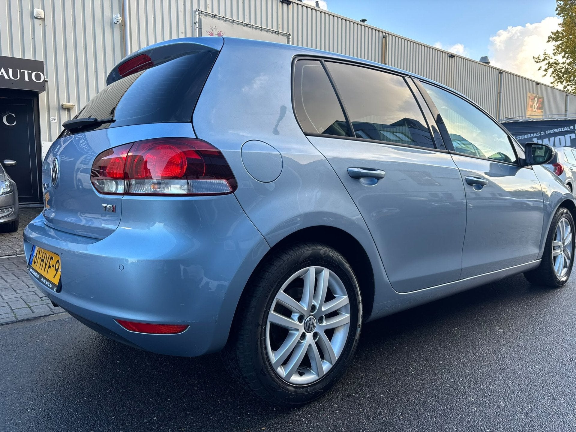 Volkswagen Golf 1.4 TSI Highline AUTOMAAT / 158 DKM / SCHUIF, Euro 5, Gebruikt, 4 cilinders, Blauw