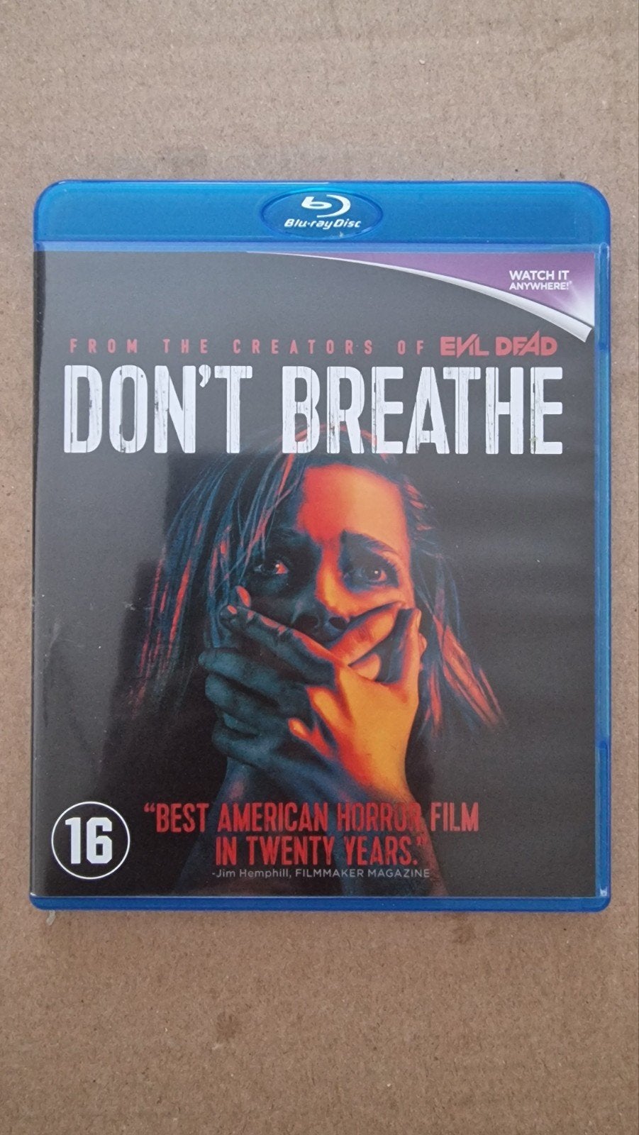 Don't Breathe Blu-ray - Zo goed als nieuw, Cd's en Dvd's, Blu-ray, Zo goed als nieuw, Thrillers en Misdaad, Ophalen of Verzenden