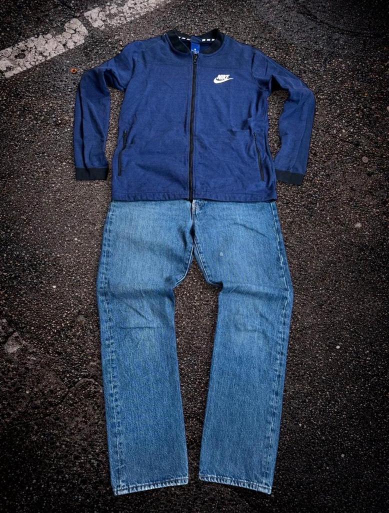 Levi’s 501 Jeans + FREE Nike Zip Jacket W29 Complete Set, Ophalen of Verzenden, Gedragen, Blauw, W32 (confectie 46) of kleiner