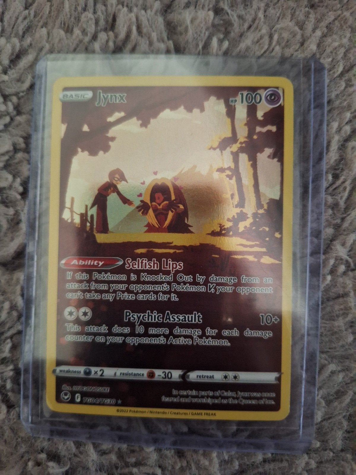 Jynx pokemon kaart, Ophalen, Nieuw, Losse kaart, Foil