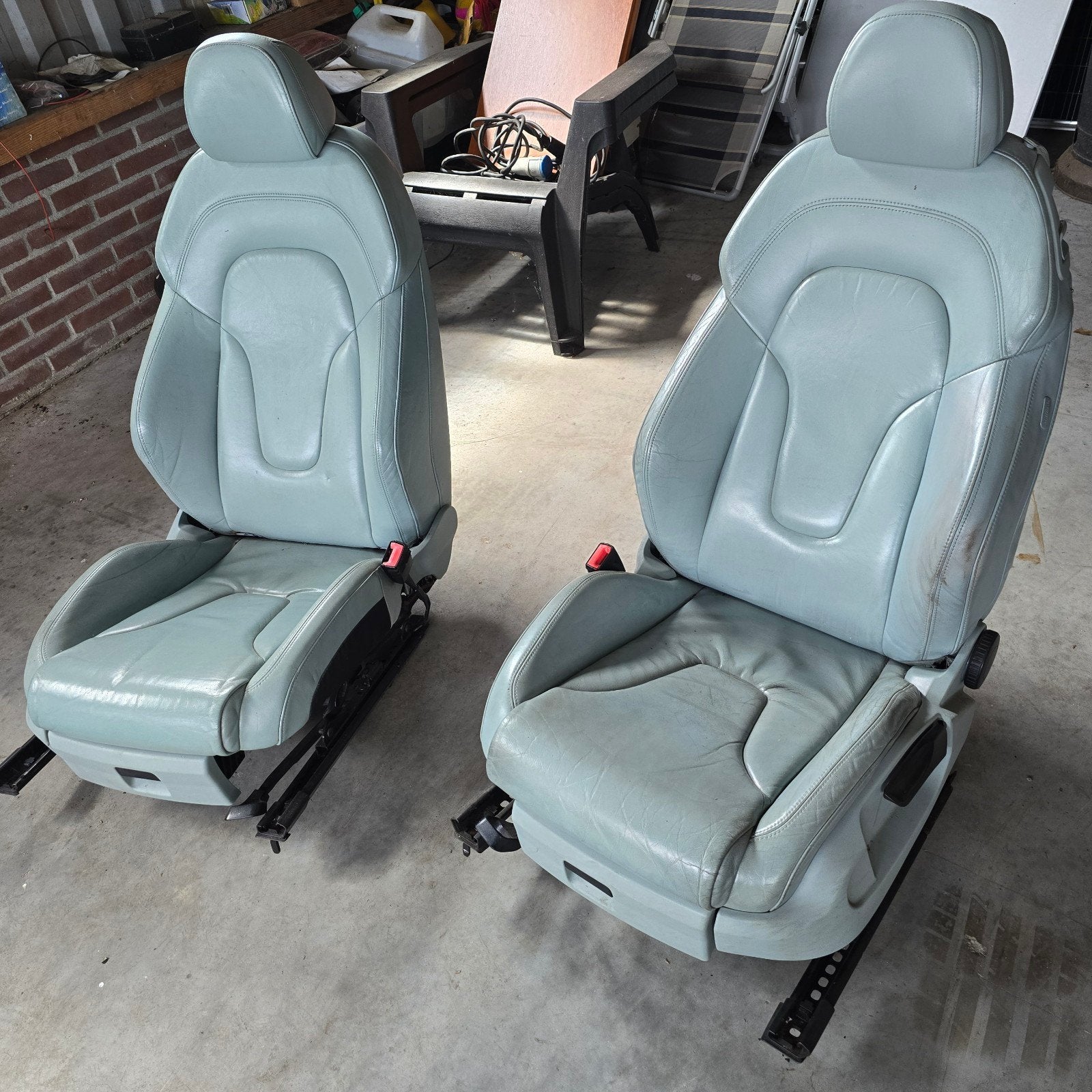 Blauw leder interrieurAudi TT (2007-2013), Auto-onderdelen, Interieur en Bekleding, Ophalen, Gebruikt, Audi