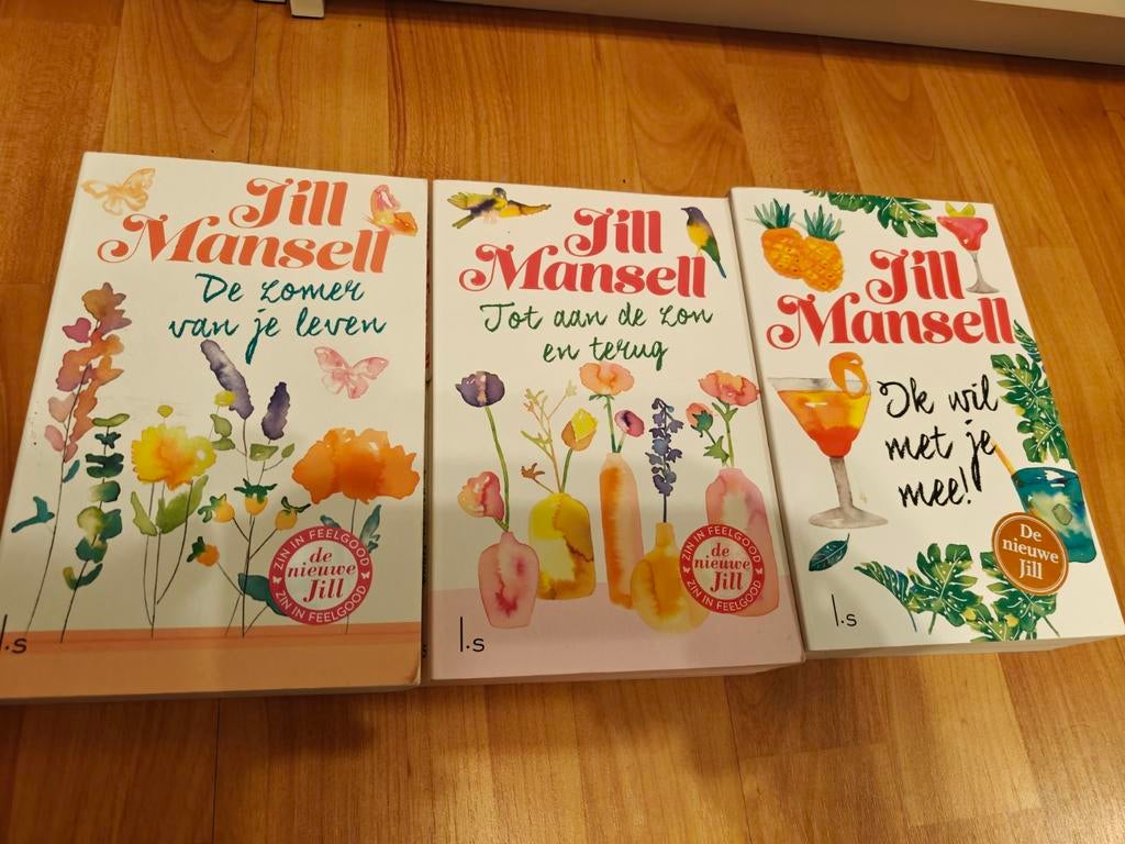 3 boeken Jill Mansell te koop, Boeken, Ophalen of Verzenden