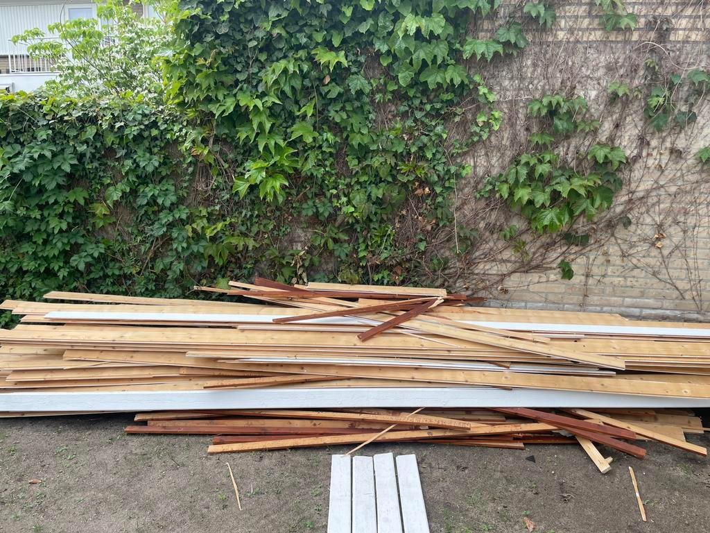 Gratis stookhout!, Doe-het-zelf en Verbouw, Hout en Planken, Ophalen, Minder dan 25 mm, Zo goed als nieuw, Plank