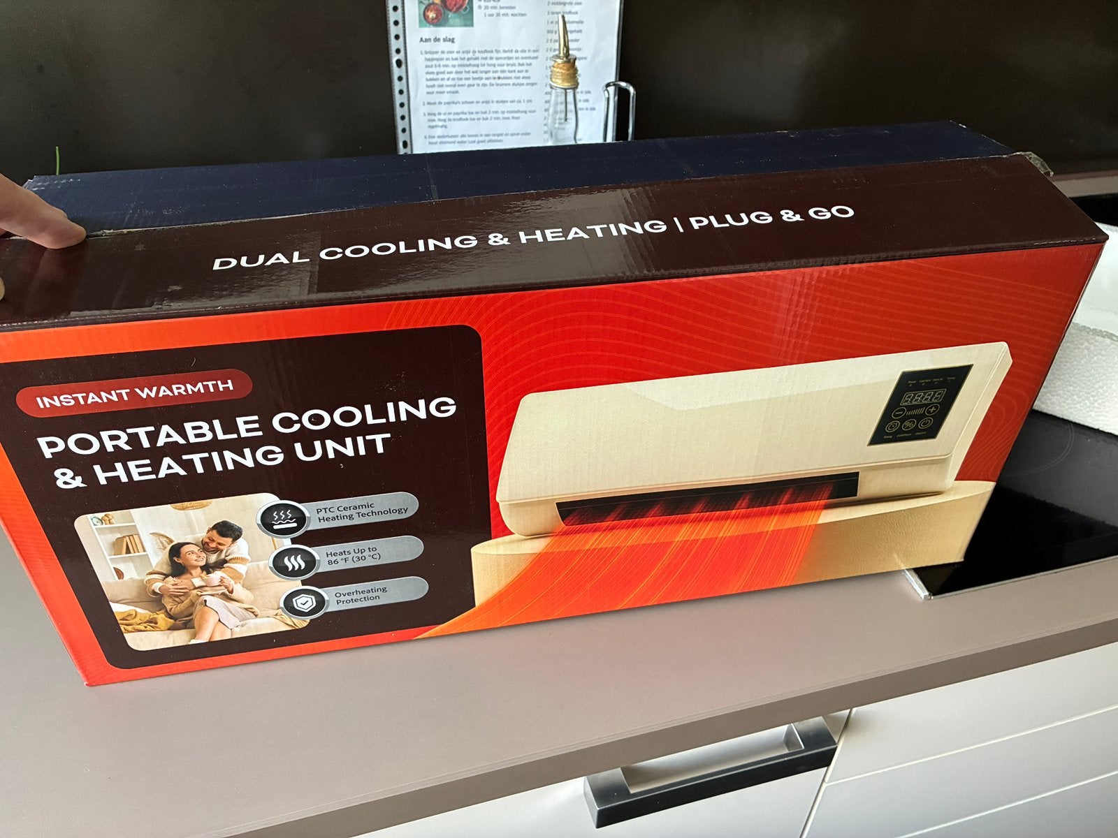 Heater / cooler, 30 tot 80 cm, Kachel, Minder dan 60 cm, Ophalen of Verzenden