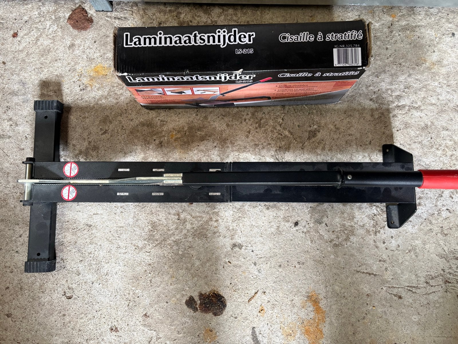 Laminaatsnijder, Doe-het-zelf en Verbouw, Gereedschap | Handgereedschap, Ophalen, Gebruikt, Snijgereedschap, Overige merken
