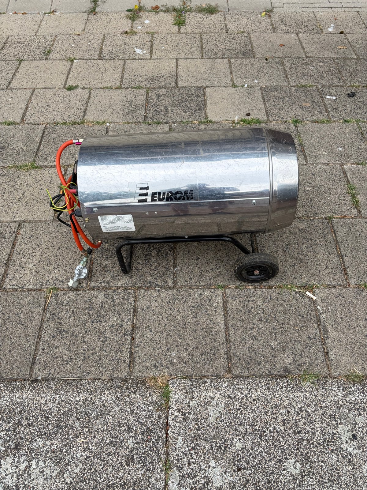 Eurom HK 30 heteluchtkanon - krachtige gaskachel, Ophalen, 30 tot 80 cm, Gebruikt, Kachel