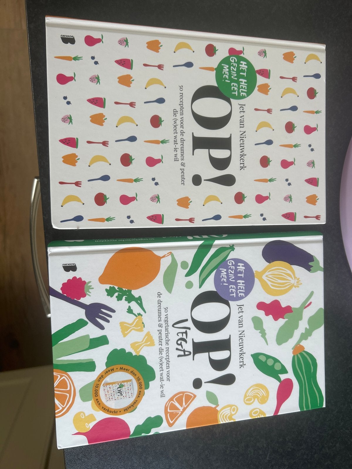 Kookboeken Op! Van Jet van Nieuwkerk, Boeken, Kookboeken, Hoofdgerechten, Ophalen of Verzenden, Zo goed als nieuw, Gezond koken