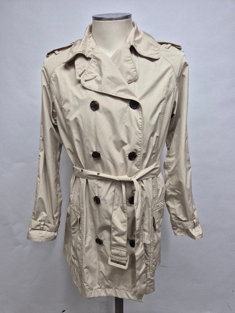 Barbour 'Valerie short'  dames trenchcoat, maat 42, Kleding | Dames, Barbour, Beige, Maat 42/44 (L), Ophalen of Verzenden