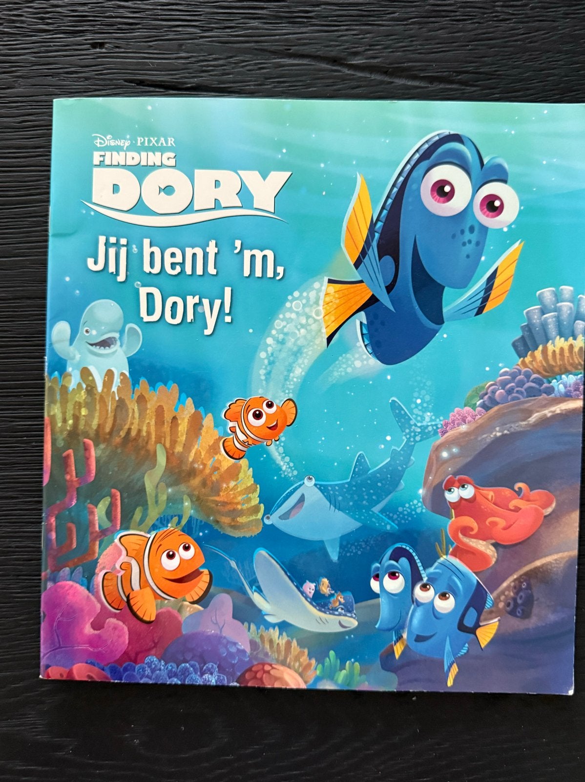 Finding Dory: Jij bent 'm, Dory! - Disney Pixar, Ophalen of Verzenden, Zo goed als nieuw, Uitklap-, Voel- of Ontdekboek, 2 tot 3 jaar