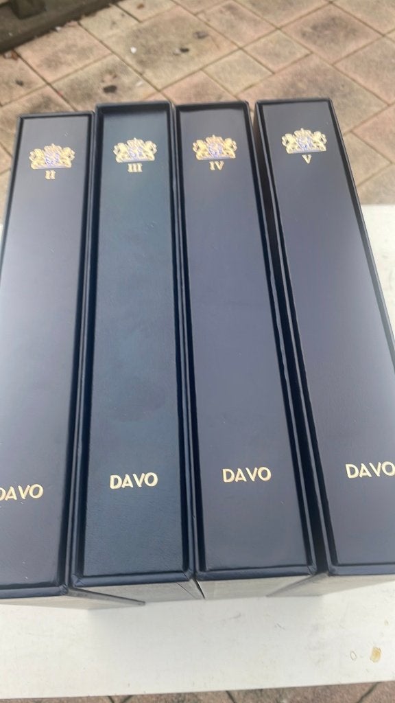 Luxe DAVO albums 2,3,4,5, Ophalen of Verzenden, Nederland