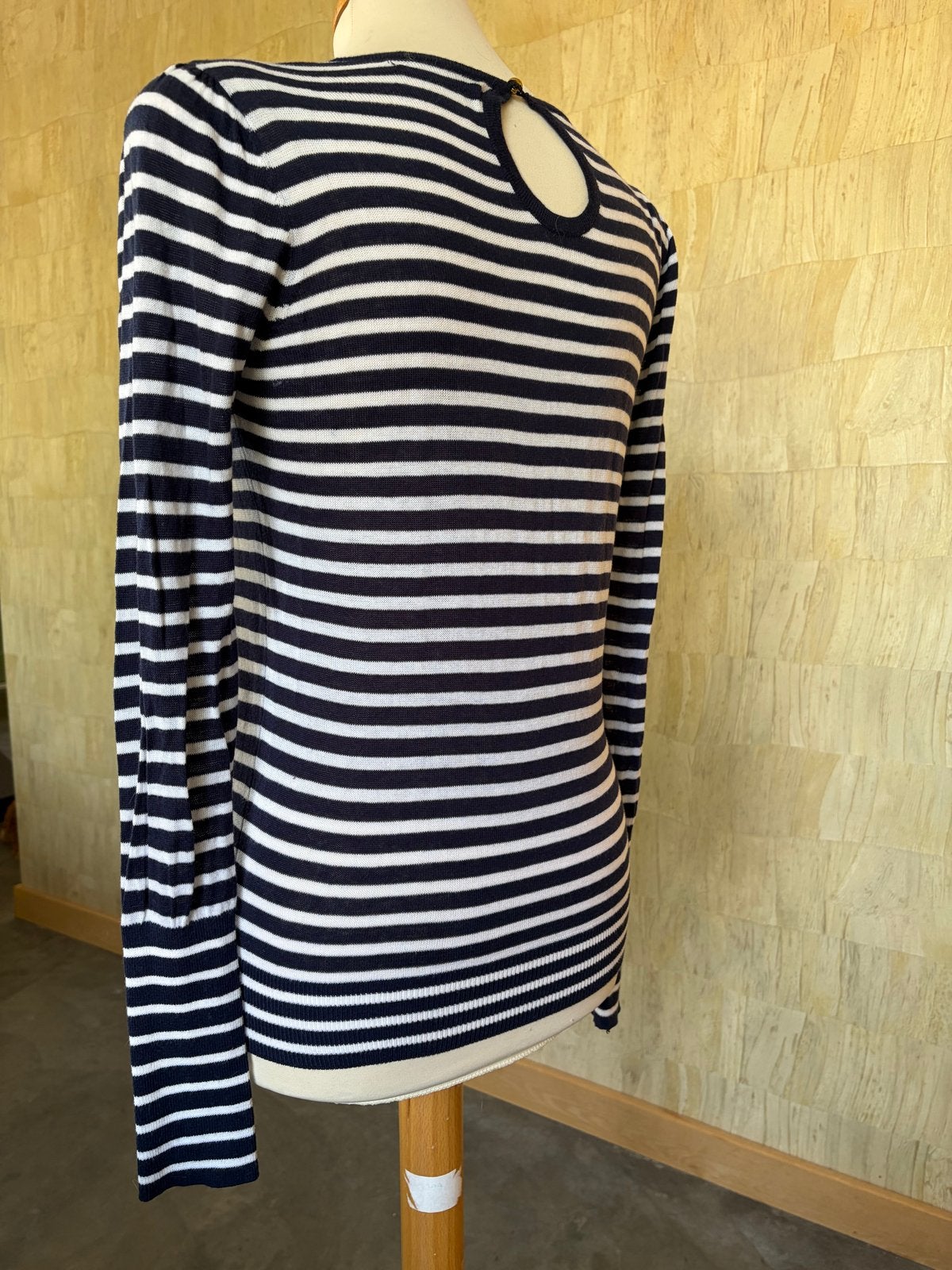 Cotton Club gestreept vestje maat M, Kleding | Dames, Ophalen of Verzenden, Zo goed als nieuw, Maat 38/40 (M), Blauw