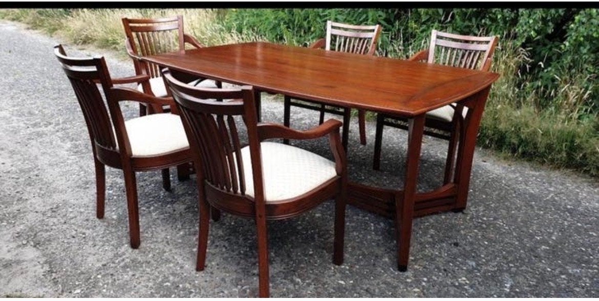 Schuitema Jugendstil Eetkamer Tafel, Antiek en Kunst, Antiek | Meubels | Tafels, Ophalen