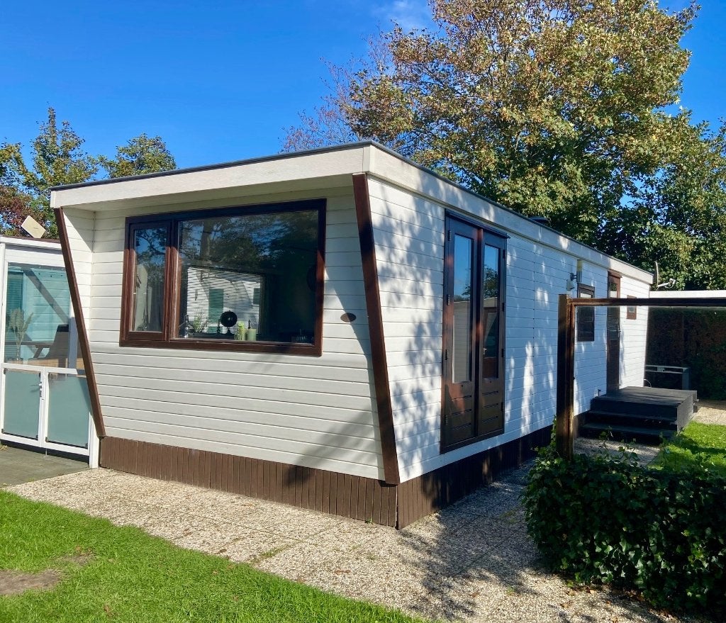 Chalet met 2 slaapkamers inclusief  transport NL♦️, Caravans en Kamperen, Tot en met 4