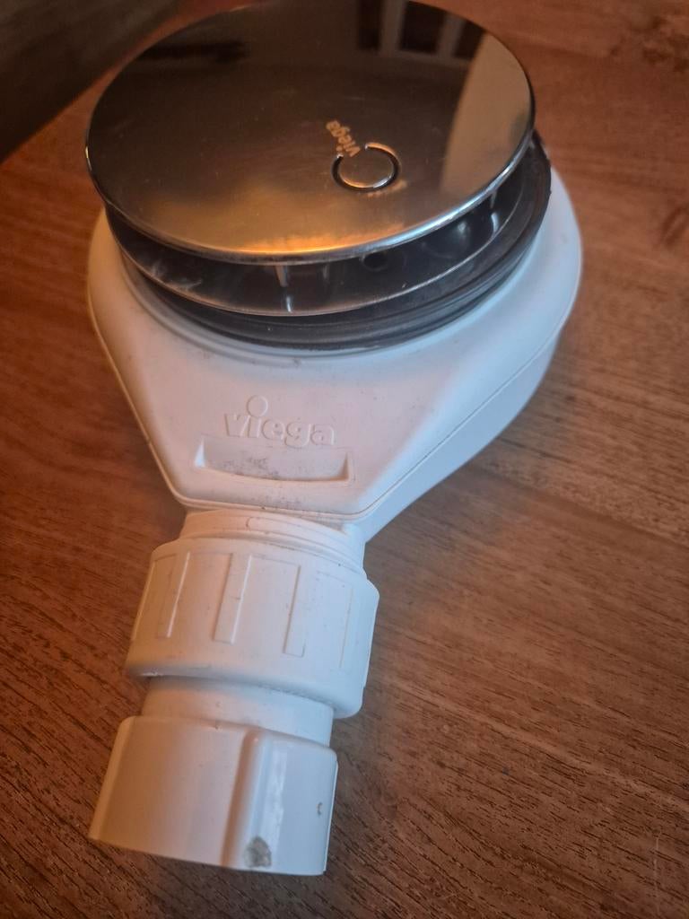 Doucheputje Viega - Chroom/RVS, Ophalen of Verzenden, Gebruikt, Rvs, Douche