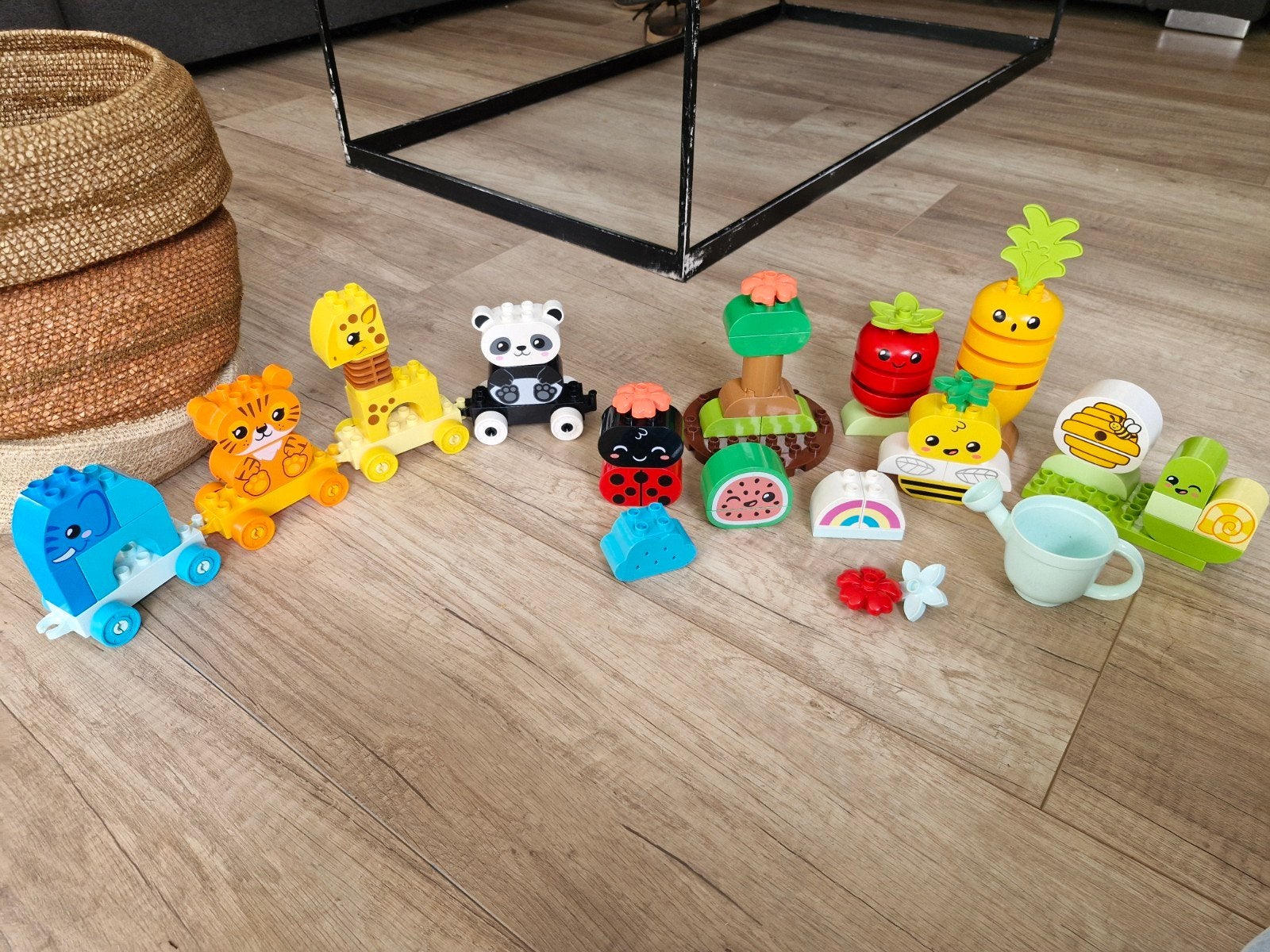LEGO Duplo mijn eerste: moestuin + dierentrein, Ophalen, Zo goed als nieuw