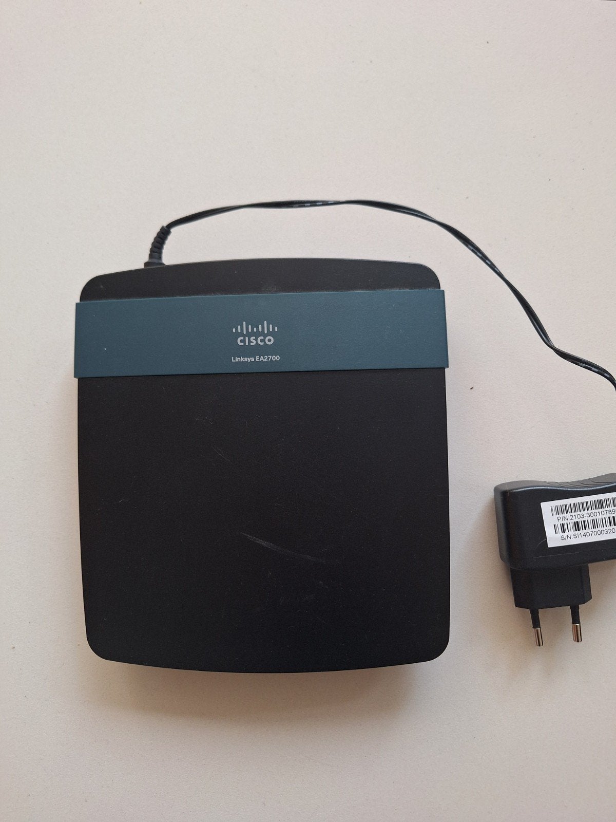 Cisco Linksys EA2700 N600 Dual-Band Router, Computers en Software, Routers en Modems, Ophalen of Verzenden, Gebruikt, Router, Cisco Linksys