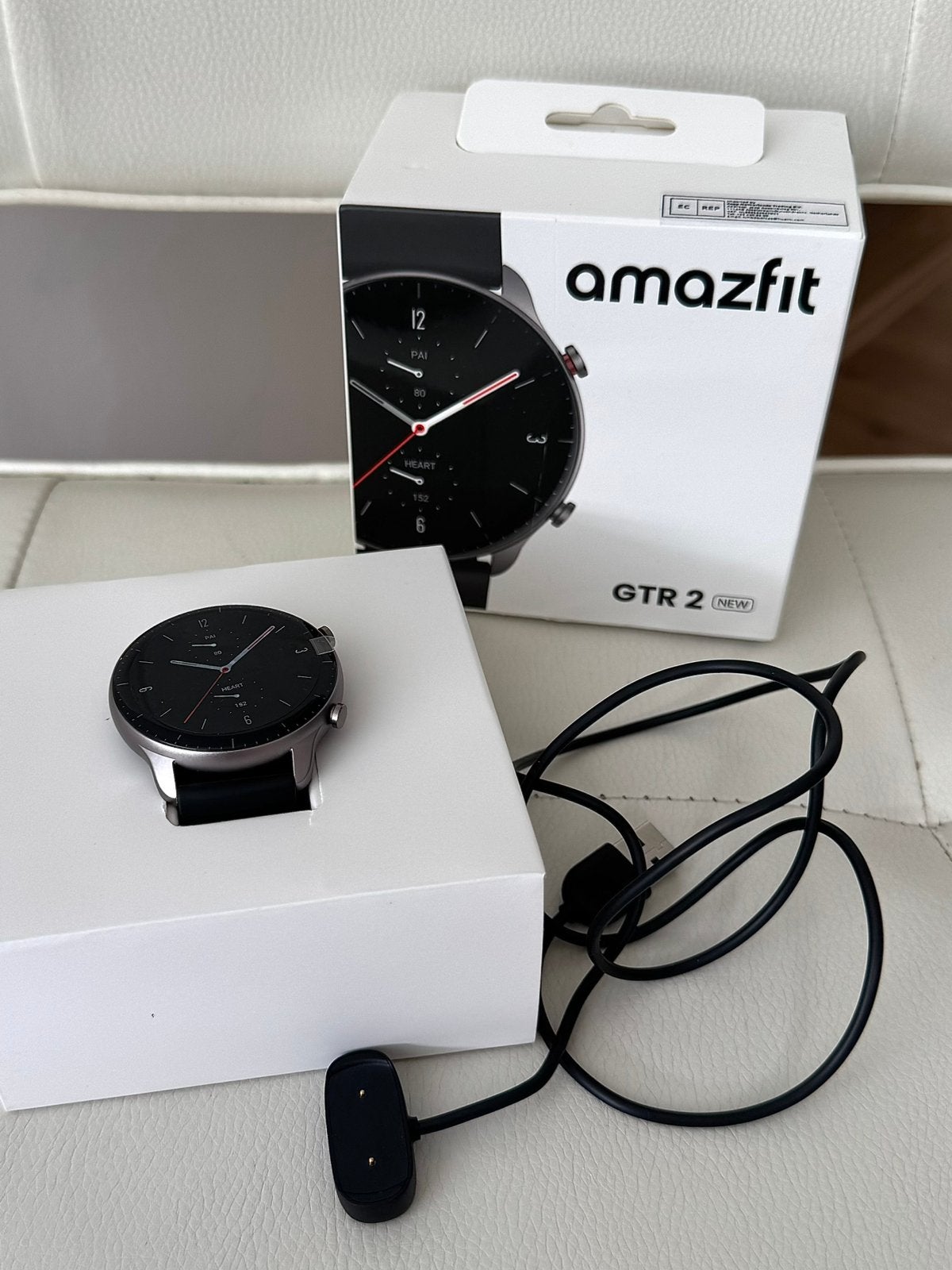 Amazfit GTR 2 (New Edition) Smartwatch - Nieuw in doos, Verzenden, GPS, Nieuw, Zwart