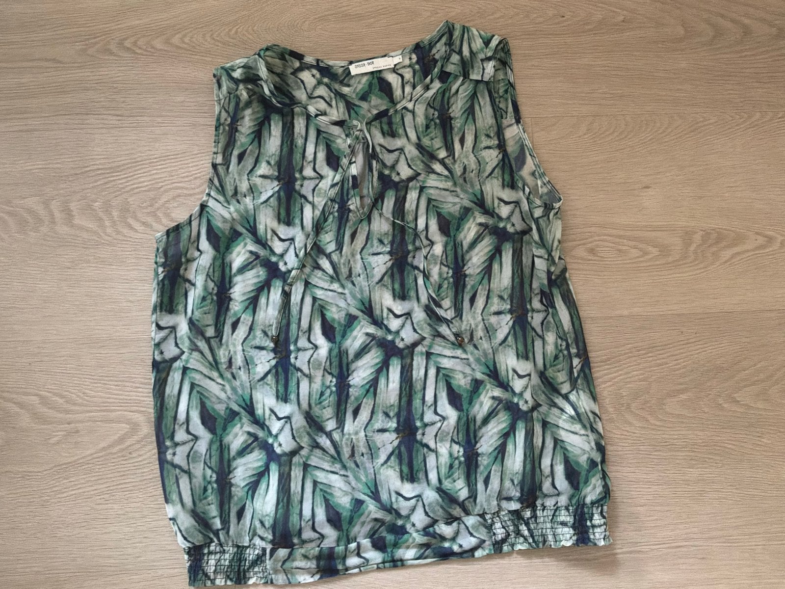 Sissy-Boy top met print - Maat 36 (S) - Nieuw, Kleding | Dames, Tops, Nieuw, Ophalen of Verzenden, Groen, Maat 36 (S)
