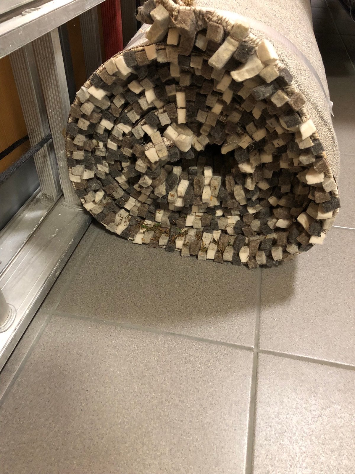 Groot handgeknoopt vilt tapijt 290 x 440 cm, Ophalen, Gebruikt, Rechthoekig, 200 cm of meer
