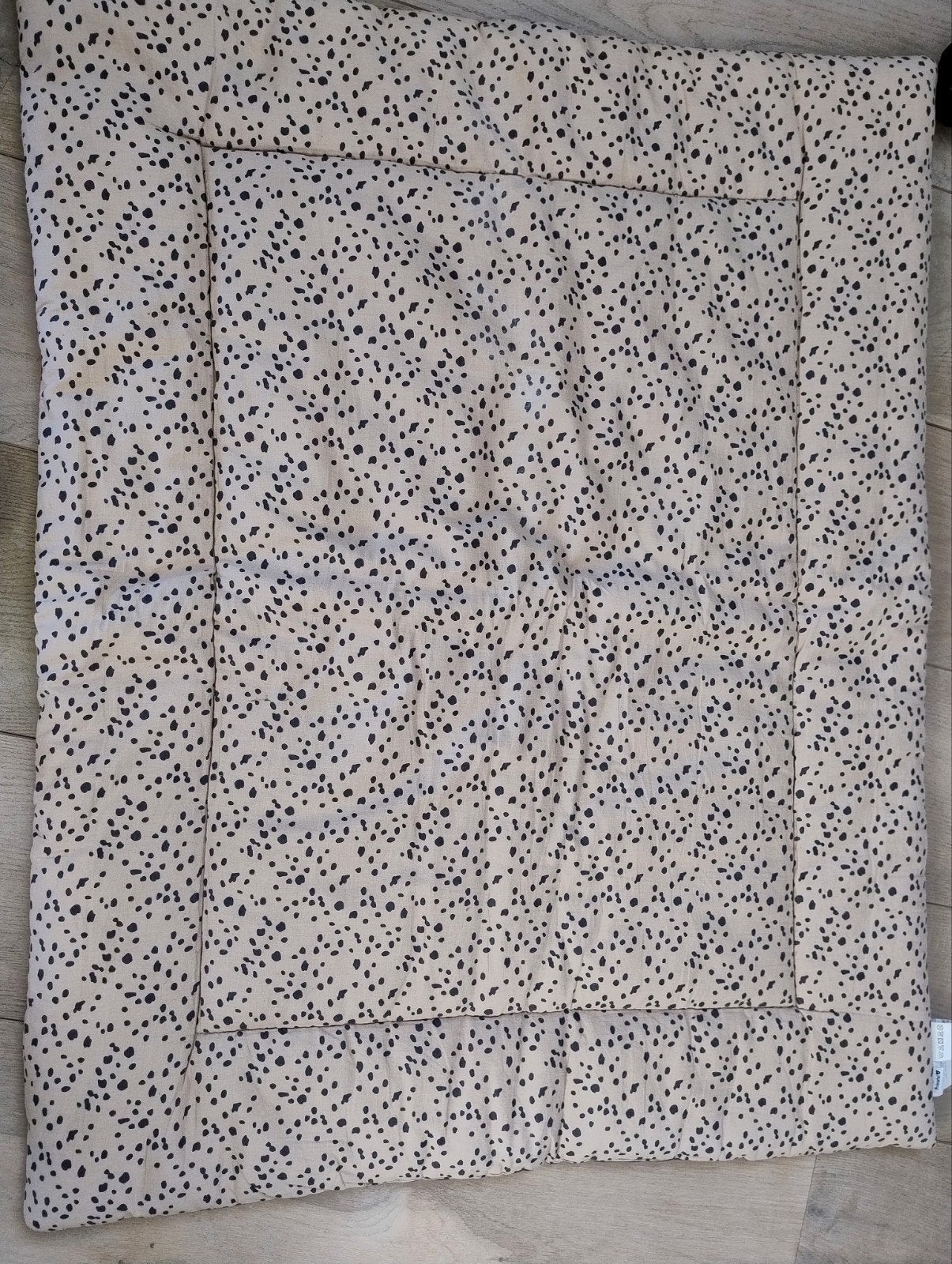 Prénatal boxkleed met stippenpatroon, Ophalen, Gebruikt, Beige, Deken of Dekbed