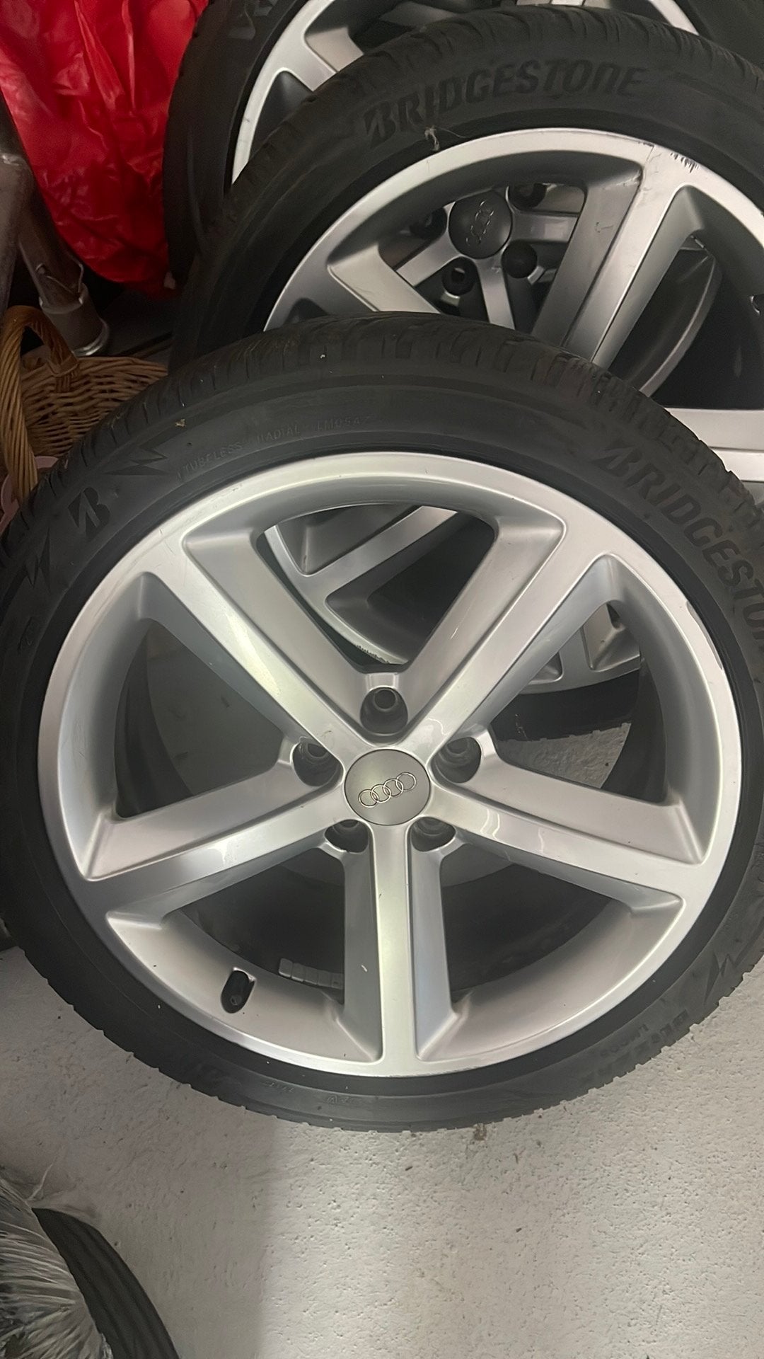Audi A4 18 inch velgen, Auto-onderdelen, Banden en Velgen, 18 inch, 245 mm, Velg(en), Winterbanden