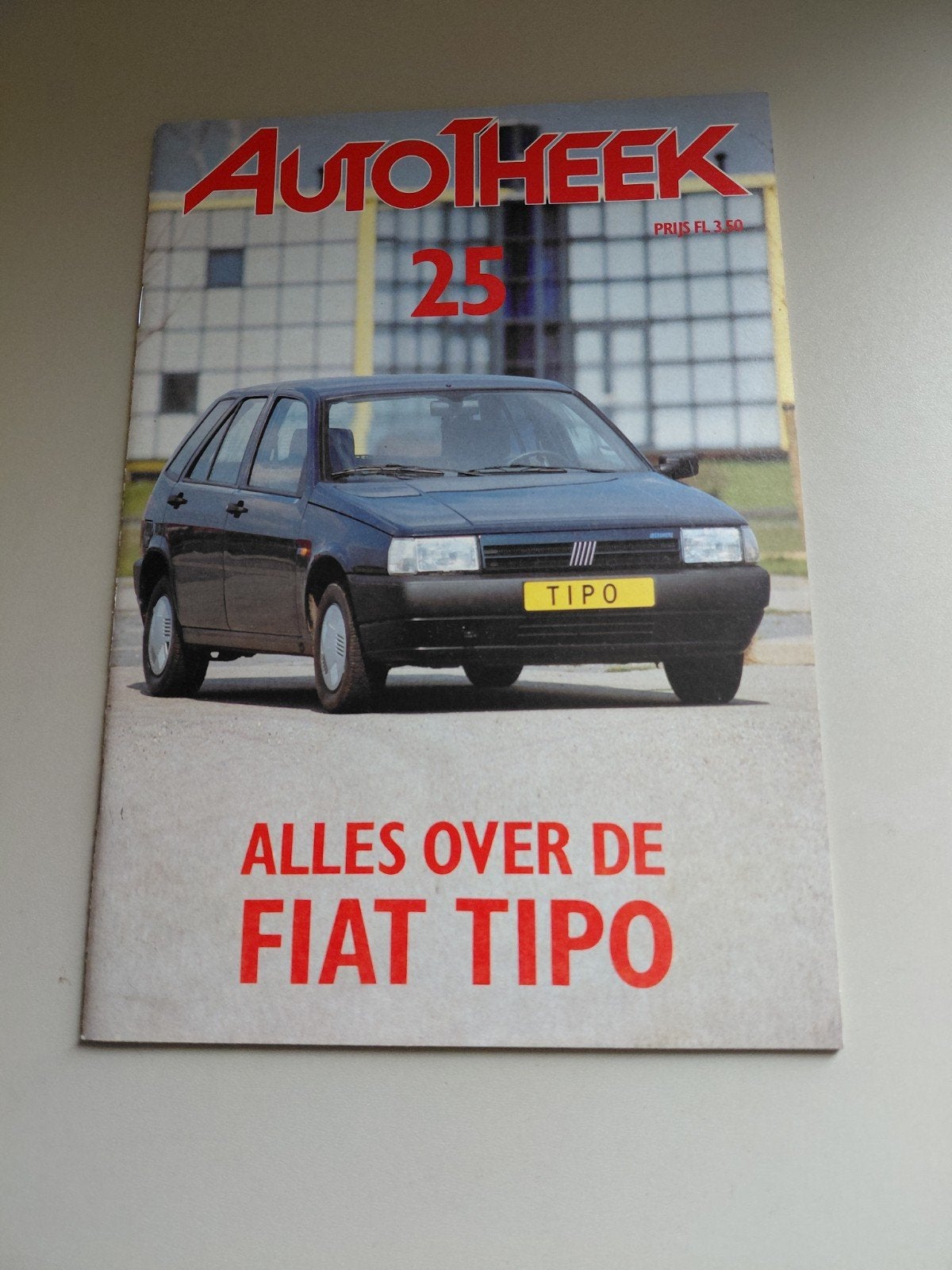 Autotheek 25: Alles over de Fiat Tipo, Ophalen of Verzenden, Gelezen, Onbekend