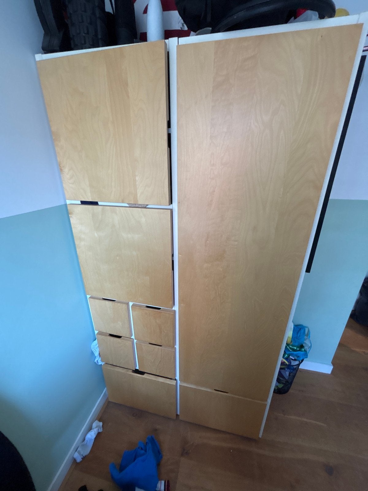 Ikea visthus kast met lades en deuren - Gratis af te halen, Huis en Inrichting, Ophalen, Gebruikt, 100 tot 150 cm, 200 cm of meer