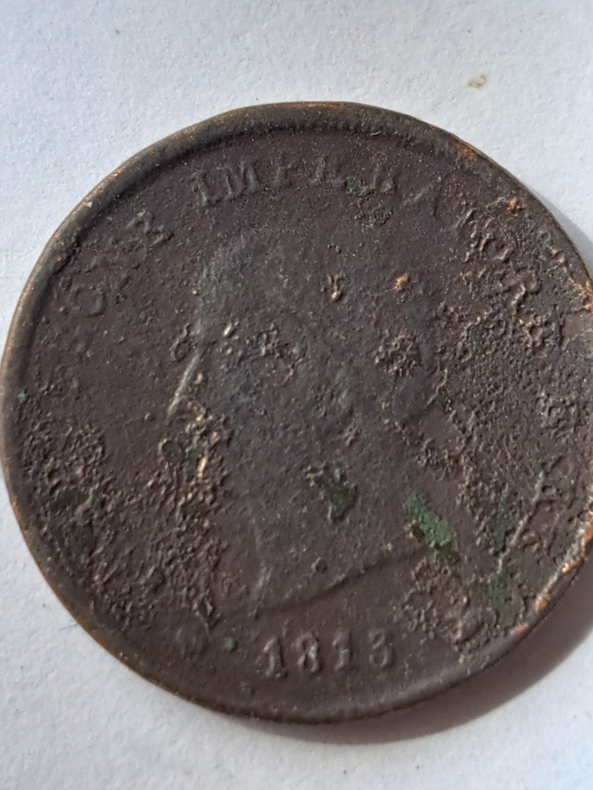 Oude Italiaanse munt, Regni D'Italia, 1813, Ophalen of Verzenden, Losse munt