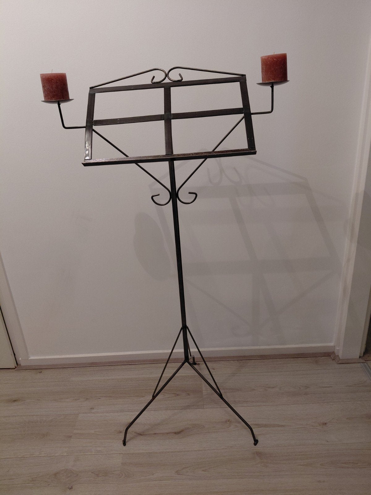 Brocante/vintage muziekstandaard, Ophalen, Zo goed als nieuw, Muziekstandaard