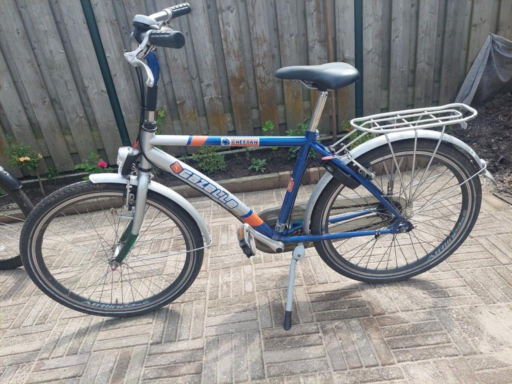 Gazelle Cheetah kinderfiets 24inch, Fietsen en Brommers, Fietsen | Dames | Damesfietsen, Gebruikt, Velgrem, Versnellingen, Ophalen of Verzenden