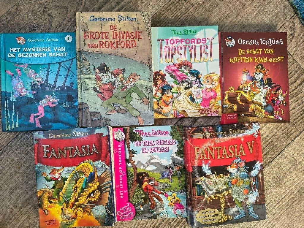 Stilton boeken, Boeken, Ophalen of Verzenden, Zo goed als nieuw, Geronimo Stilton