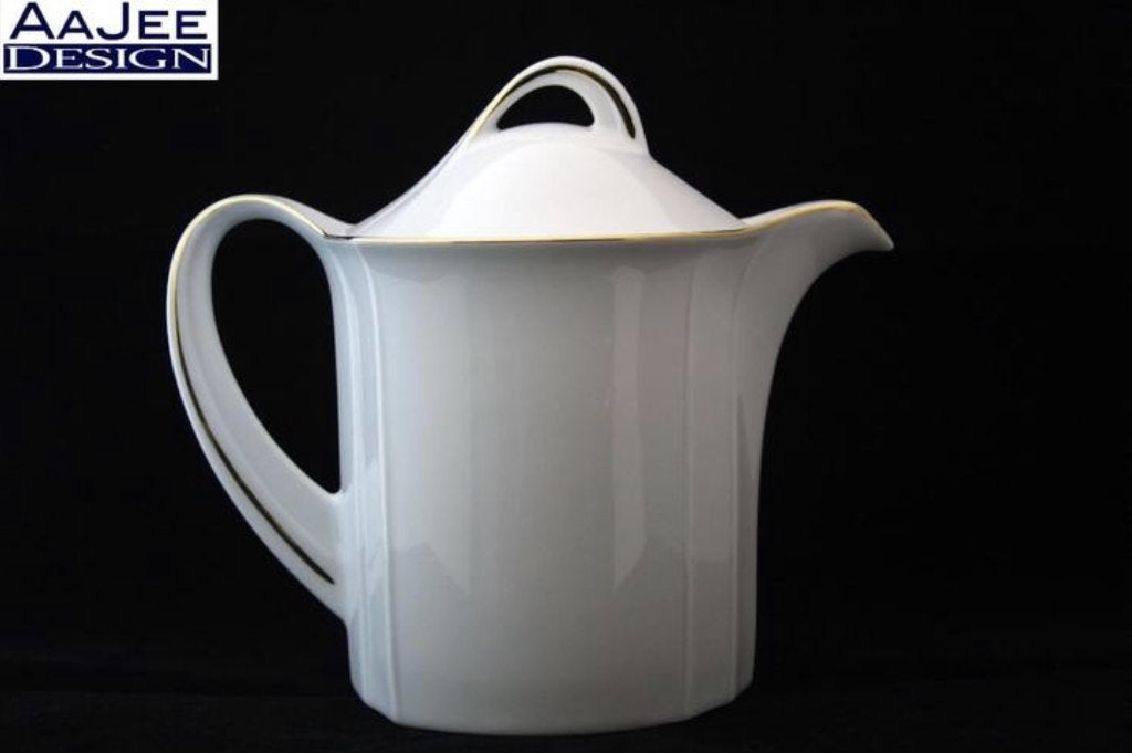 Winterling Bavaria - Theepot met gouden details, Huis en Inrichting, Keuken | Servies, Ophalen of Verzenden, Zo goed als nieuw