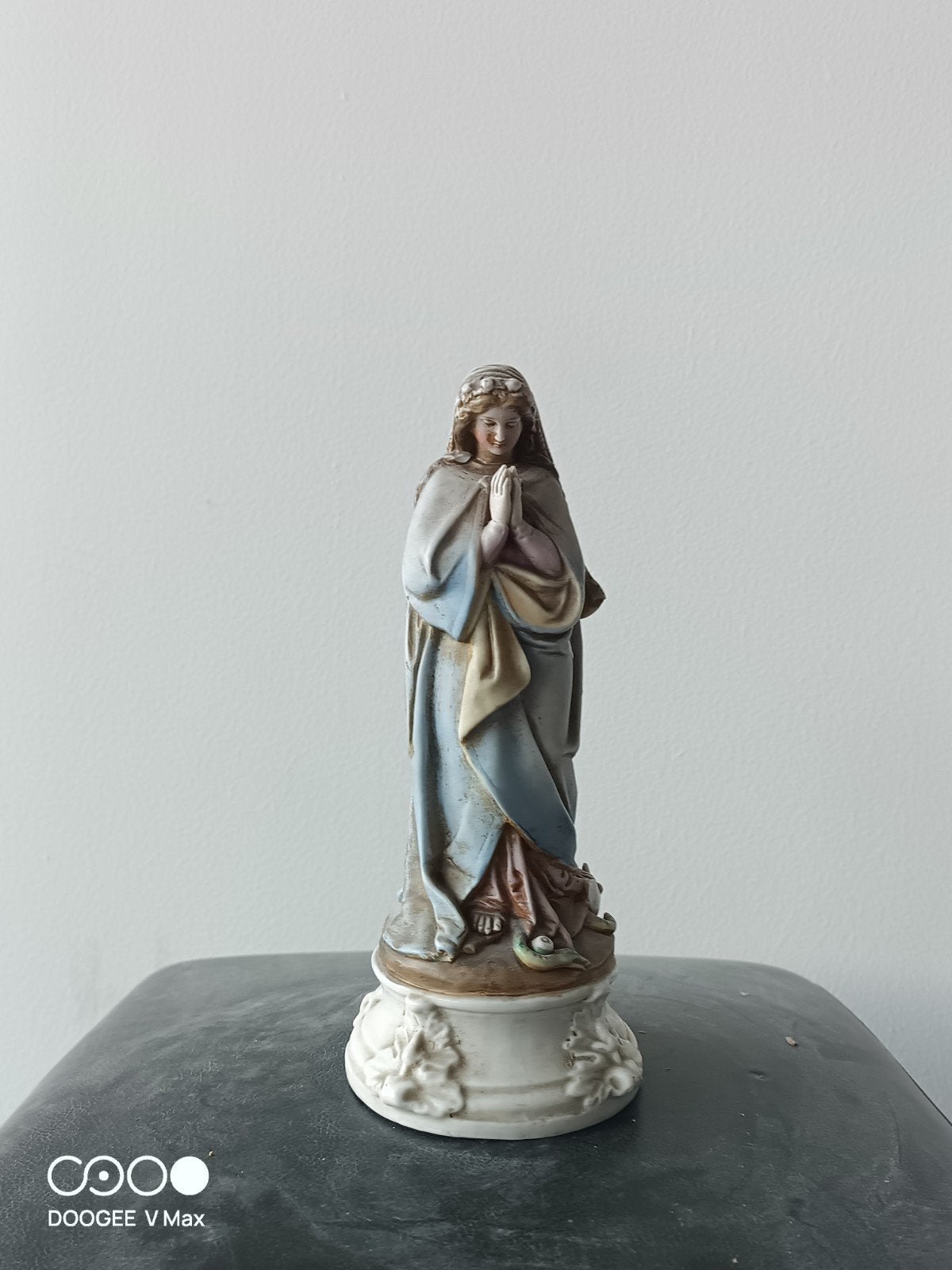 Vintage Mariabeeldje - Religieuze Decoratie, Antiek en Kunst, Antiek | Religie, Ophalen of Verzenden
