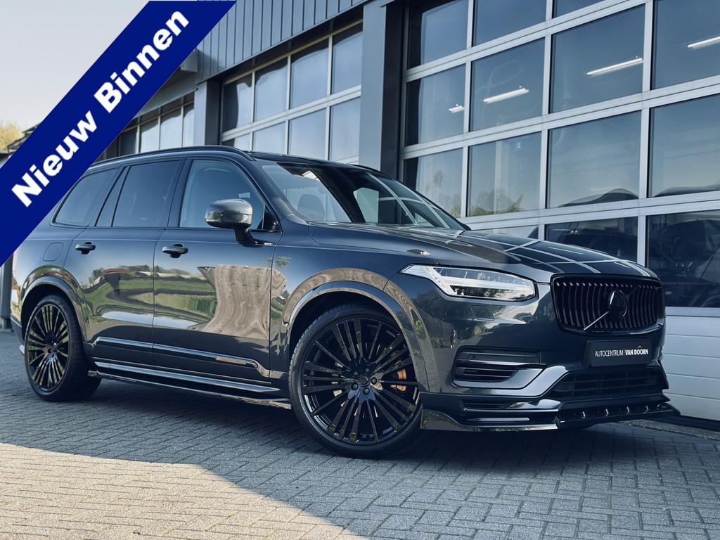 Volvo XC90 2.0 T8 Recharge | AWD | Dark Label | Luchtvering, Auto's, Gebruikt, 4 cilinders, 7 stoelen, Leder