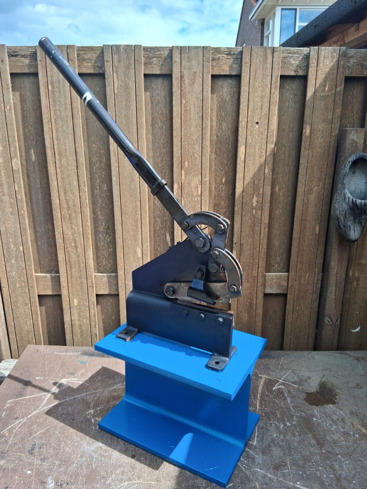 Hefboomplaat knipper., Ophalen of Verzenden, Gebruikt