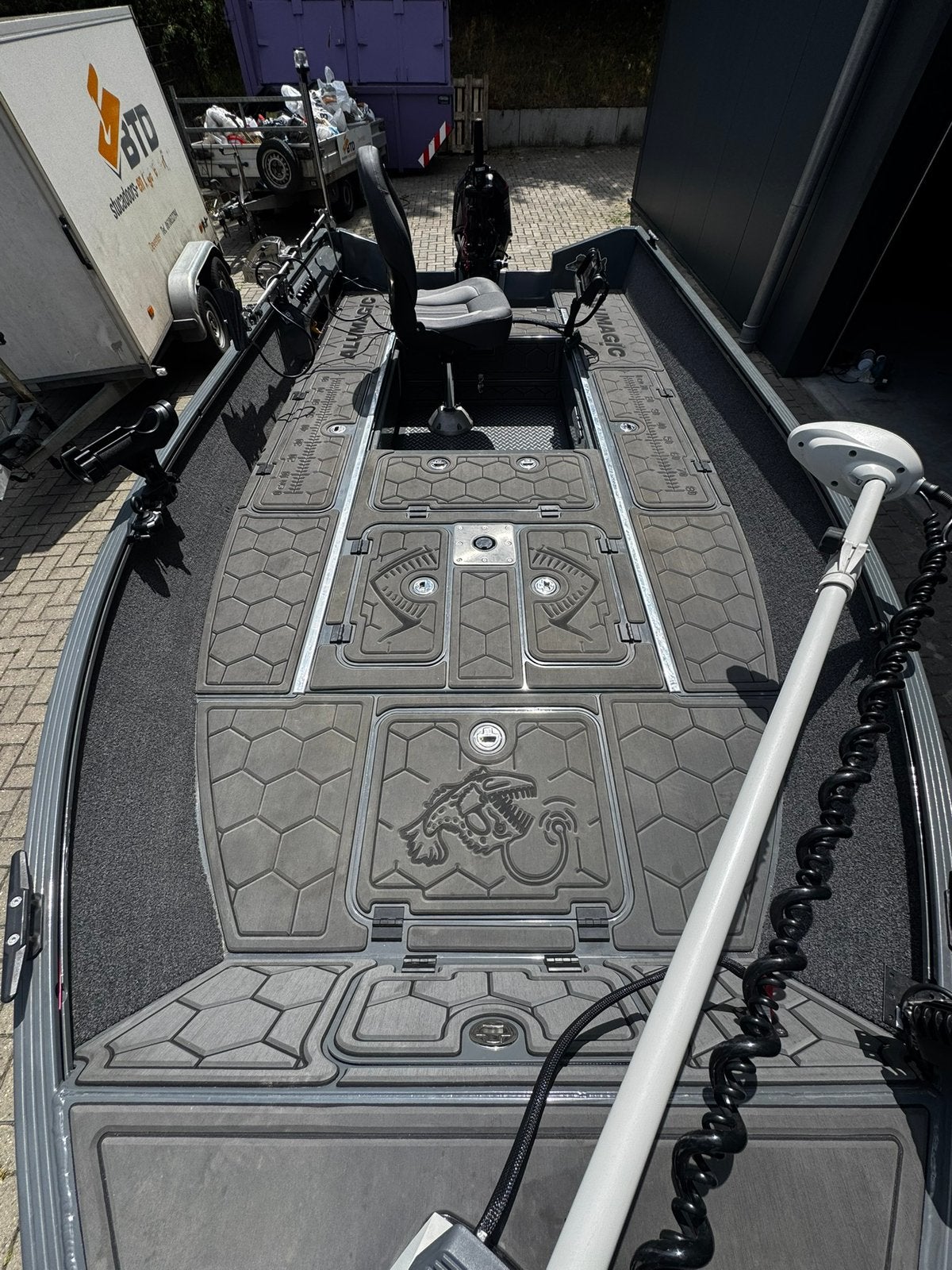 Alumagic visboot, roofvisboot, Ophalen, Zo goed als nieuw