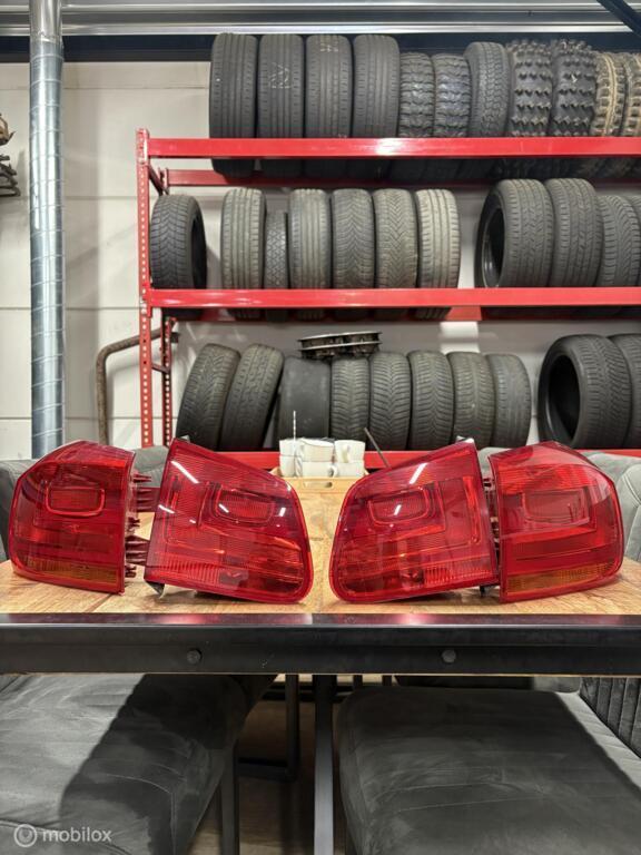 Achterlichten origineel set Volkswagen Tiguan ('07-'19), Auto-onderdelen, Verlichting, Volkswagen, Gebruikt, Ophalen of Verzenden