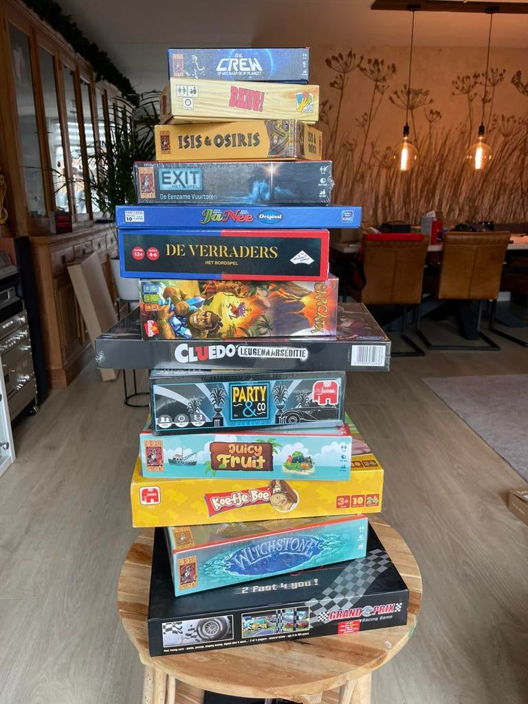 Meerdere bordspellen, Hobby en Vrije tijd, Gezelschapsspellen | Bordspellen, Ophalen of Verzenden, Zo goed als nieuw