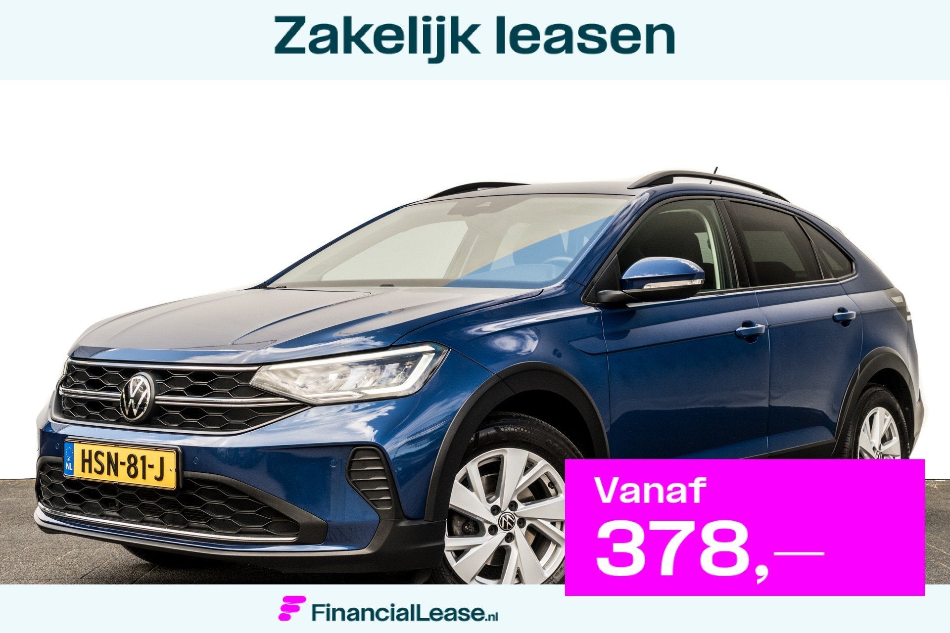 Volkswagen Taigo 1.0 TSi Life Bus Automaat | Virtual Cockpit, Stof, Gebruikt, Met garantie (alle), Blauw