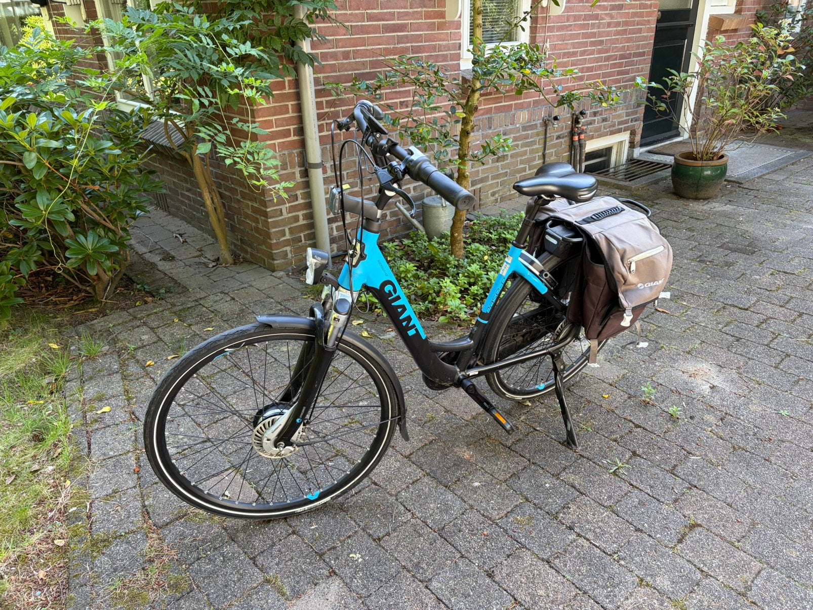 Giant ebike met 2 accu’s, Ophalen, Zo goed als nieuw, Overige merken