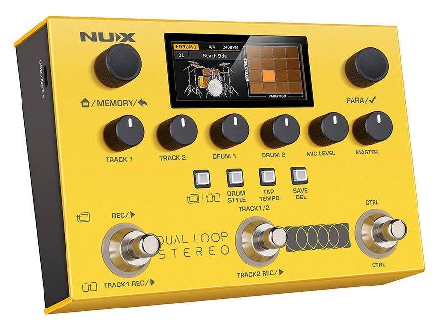 NUX NMA-3DLS Dual Loop Stereo looper effectpedaal, Muziek en Instrumenten, Effecten, Nieuw, Volume, Ophalen of Verzenden