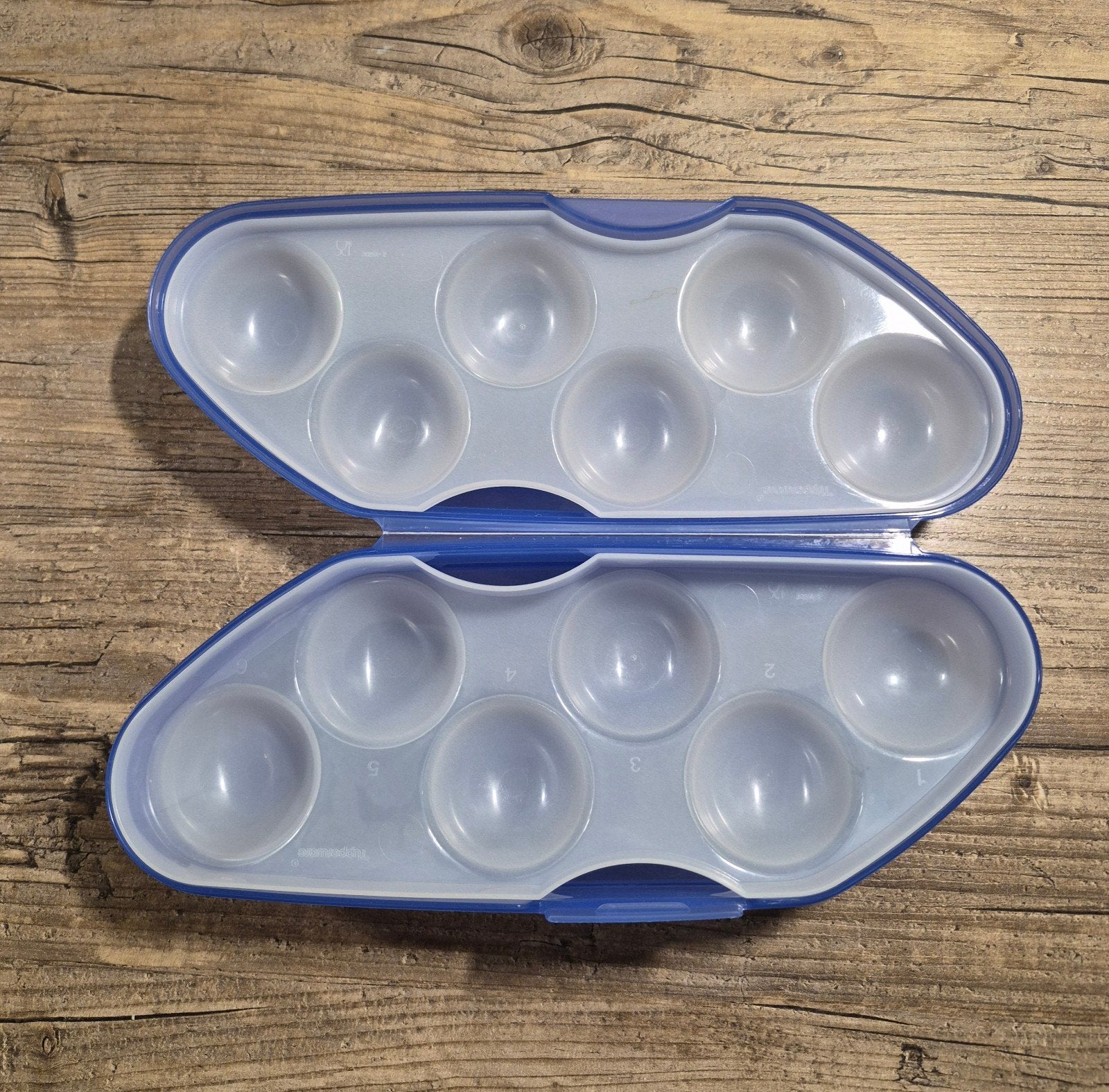 Eierdoos van Tupperware voor 6 eieren, Ophalen of Verzenden, Zo goed als nieuw