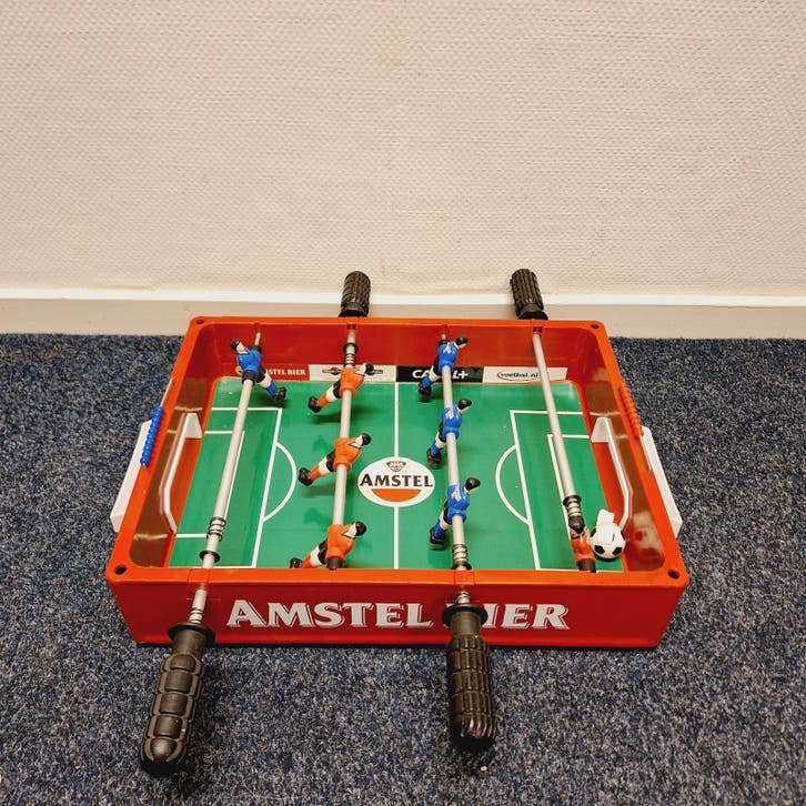 Vintage Amstel Bier Tafelvoetbalspel