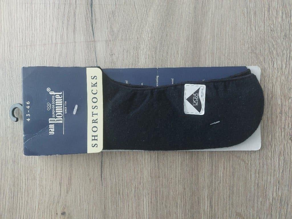 Sokken van Bommel - Maat 43-46 - Zwart - Shortsocks - Nieuw, Zwart, Ophalen of Verzenden, Van Bommel, Nieuw