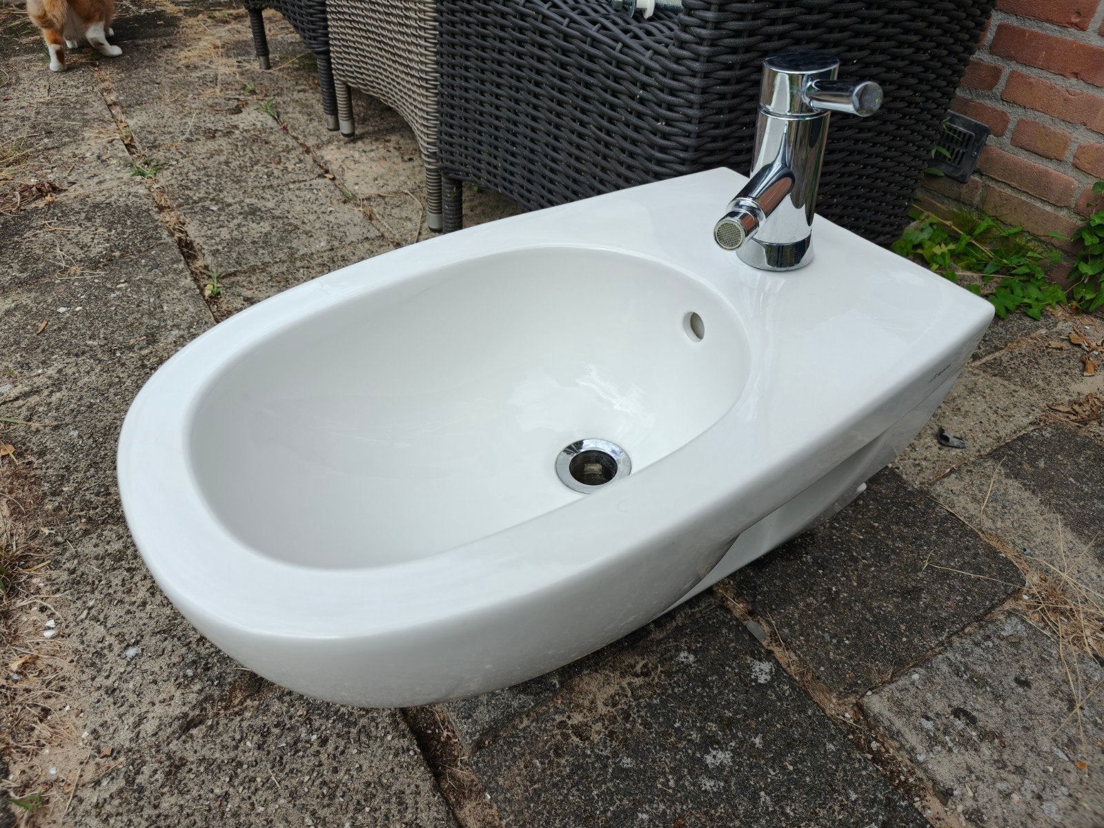 Sphinx Wandhangbidet, Ophalen, Gebruikt, Toilet