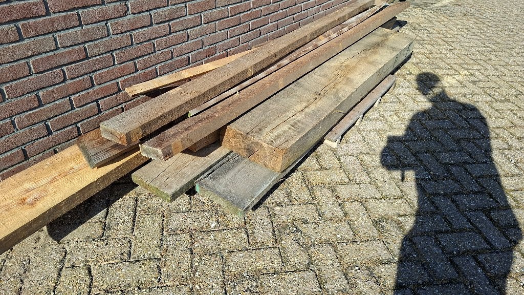 Eiken planken en balken, Ophalen, 25 tot 50 mm, Eiken, Nieuw