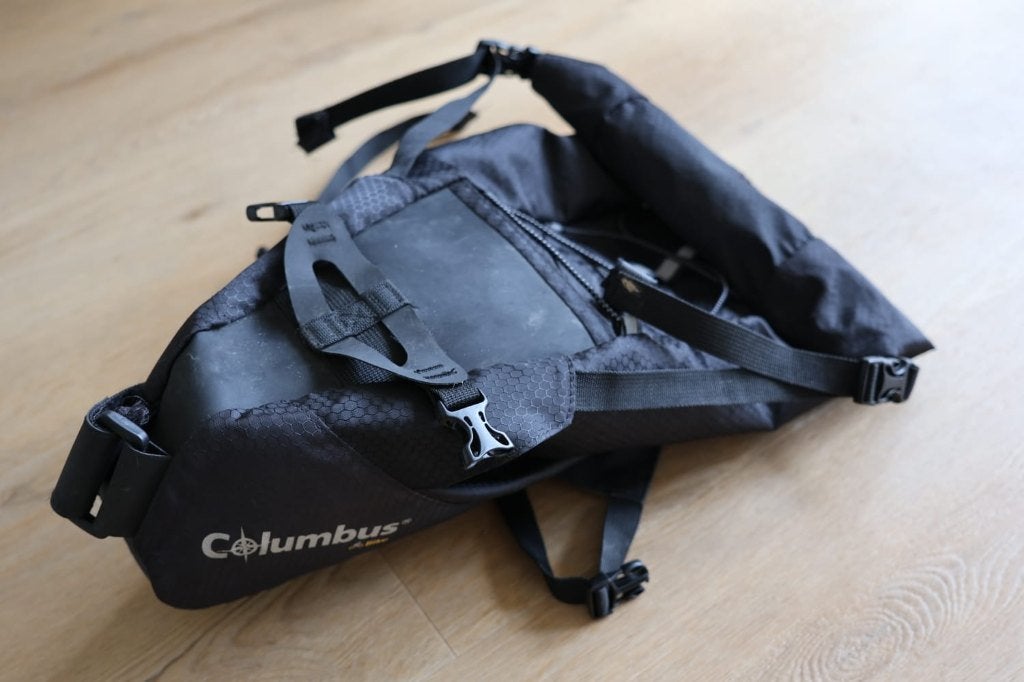 Zadeltas Columbus BikePacking 17L gravelbike/wielrenfiets, Fietsen en Brommers, Ophalen, Gebruikt