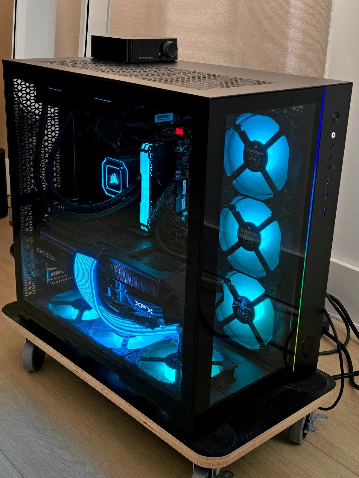 High end game pc - 9070XT - 5800X3D, Ophalen, Gebruikt, 32 GB, AMD Ryzen 7